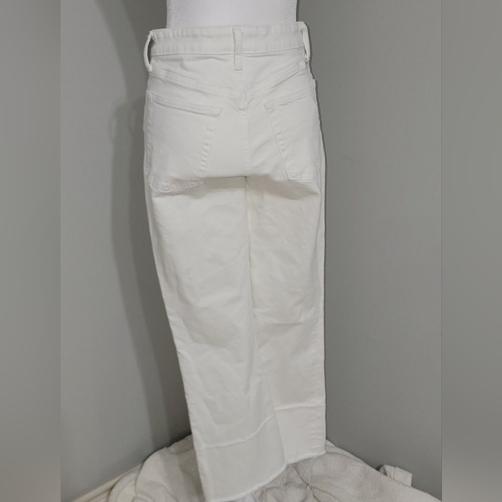 Lucky Brand Bridgette High-Rise Cropped Mini Boot Denim Women's Sz 2 - Picture 2 of 14
